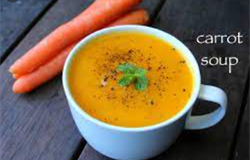 Milky Carrot Soup Recipe